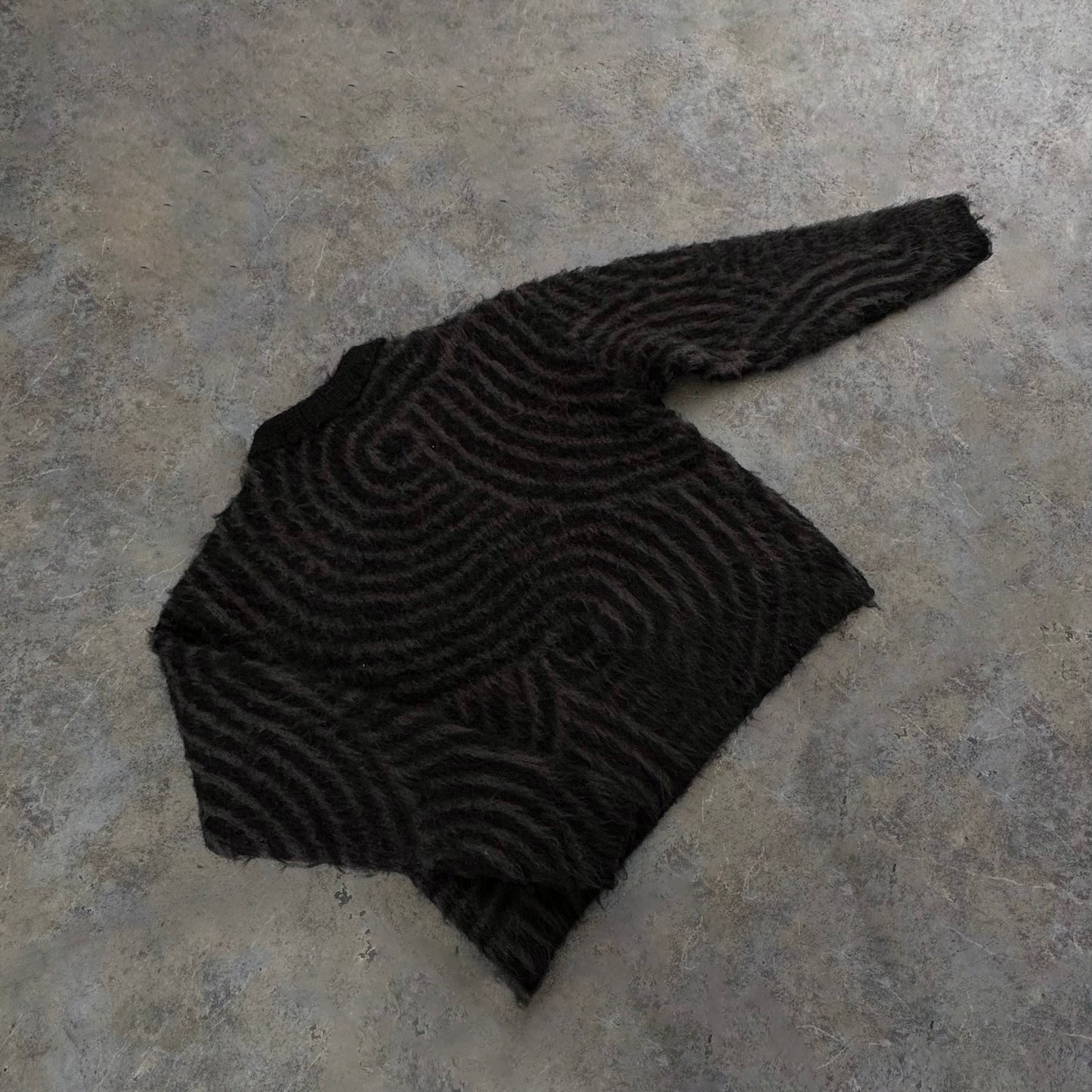 CHARCOAL MOHAIR JACKET