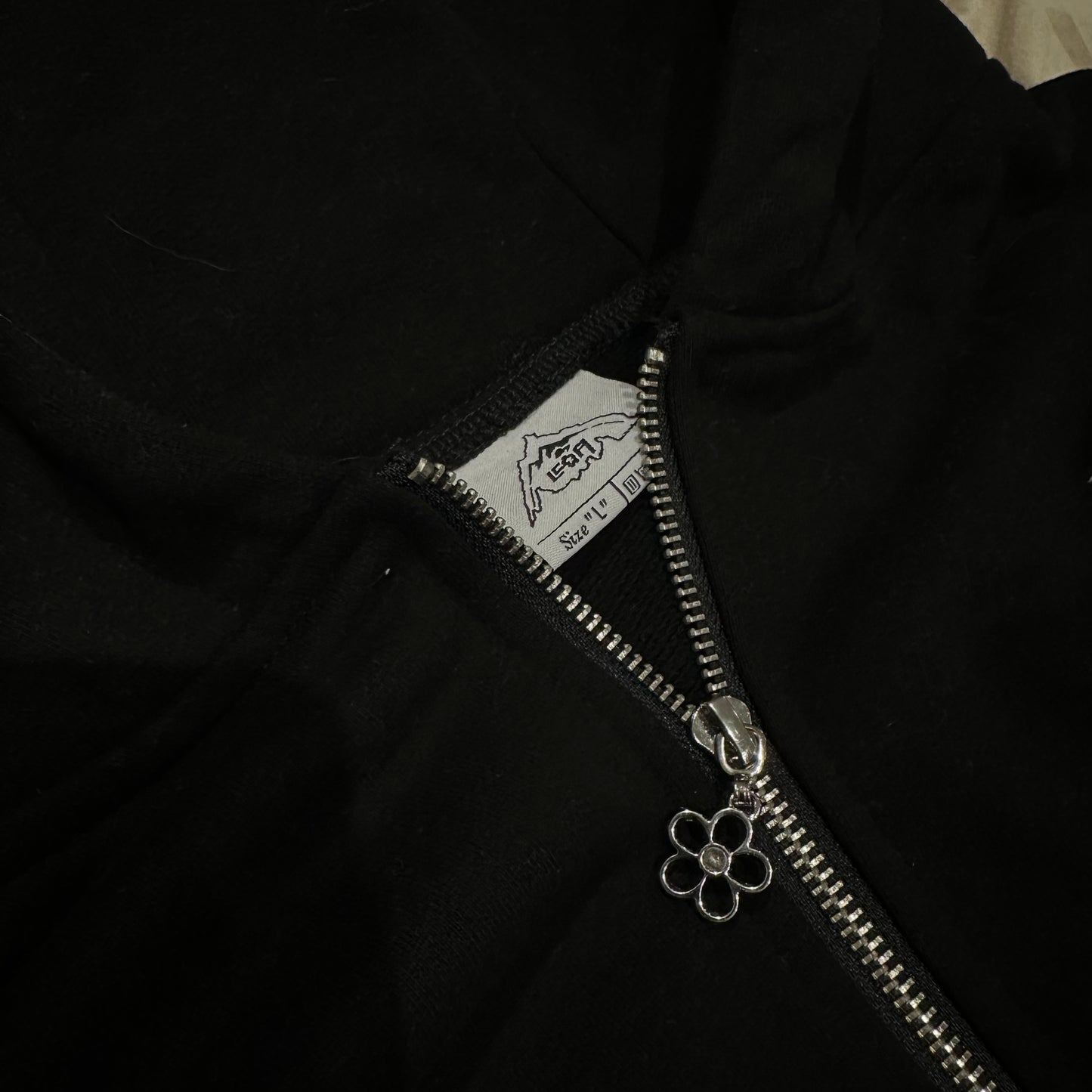 Thermal zipper hoodie