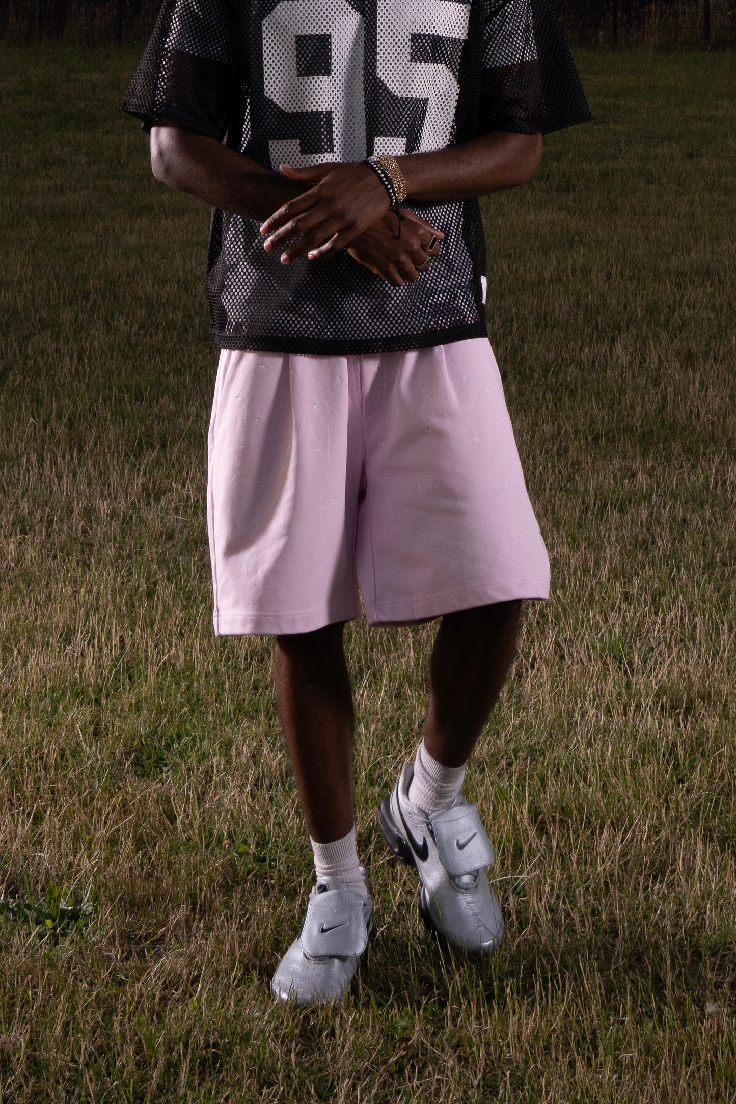 STARS SHORT - PINK