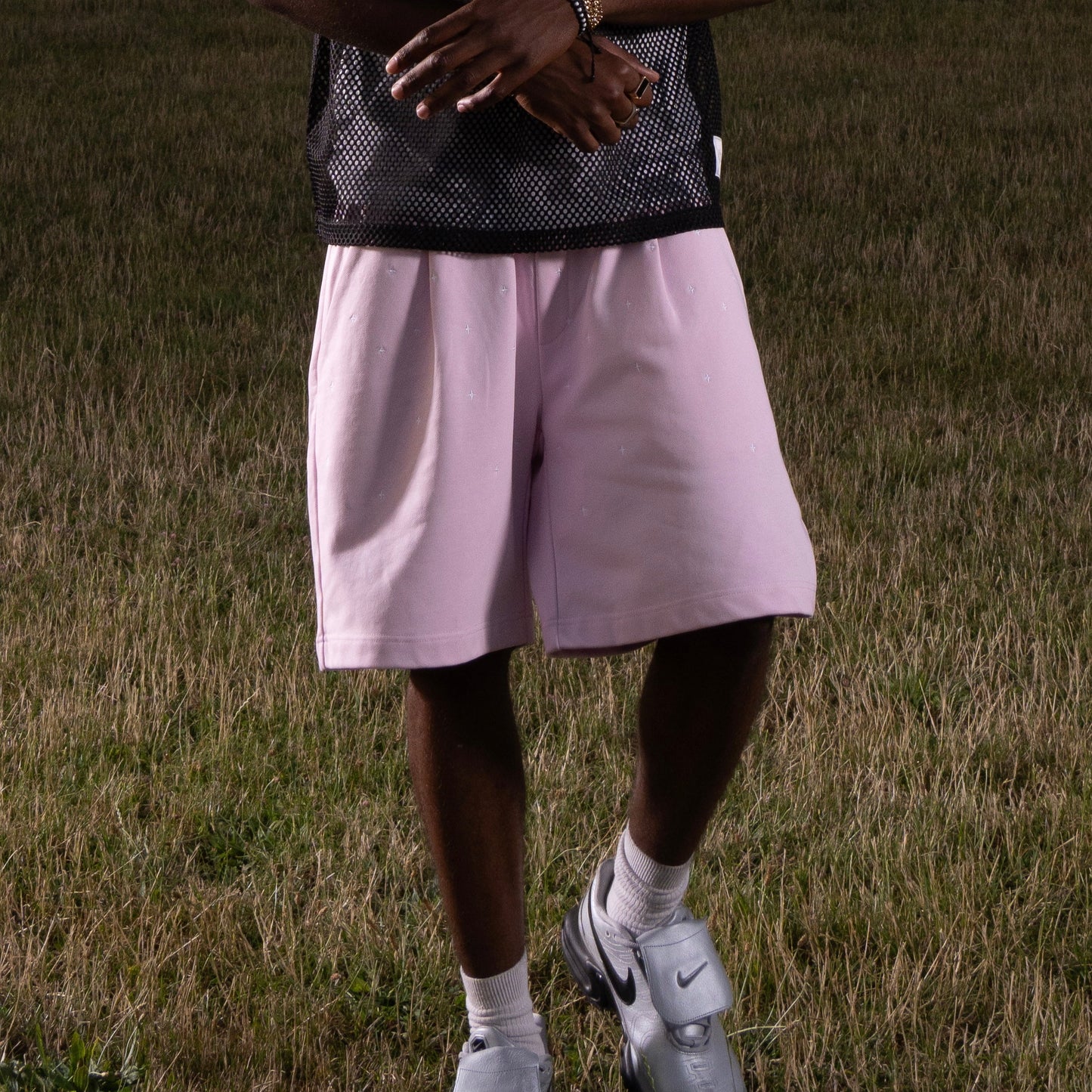 STARS SHORT - PINK