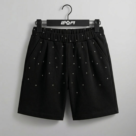 STARS SHORT - BLACK