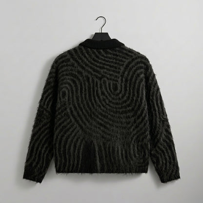CHARCOAL MOHAIR JACKET