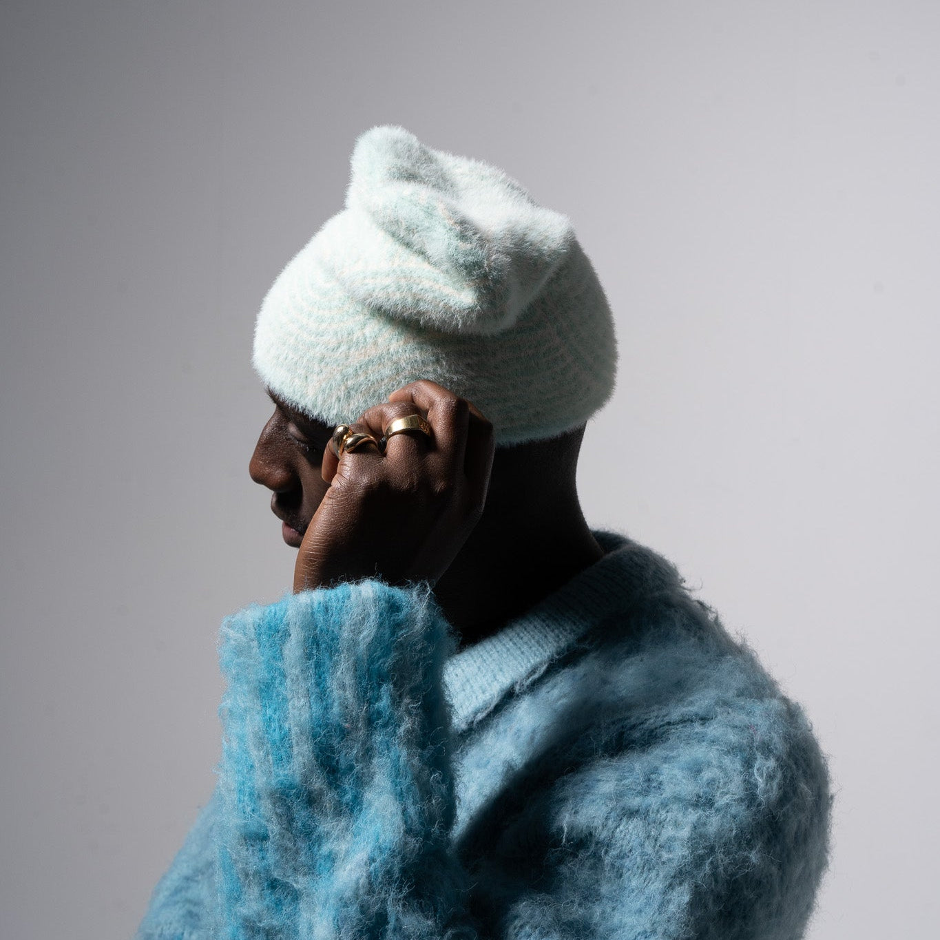 ICE MOHAIR BEANIE