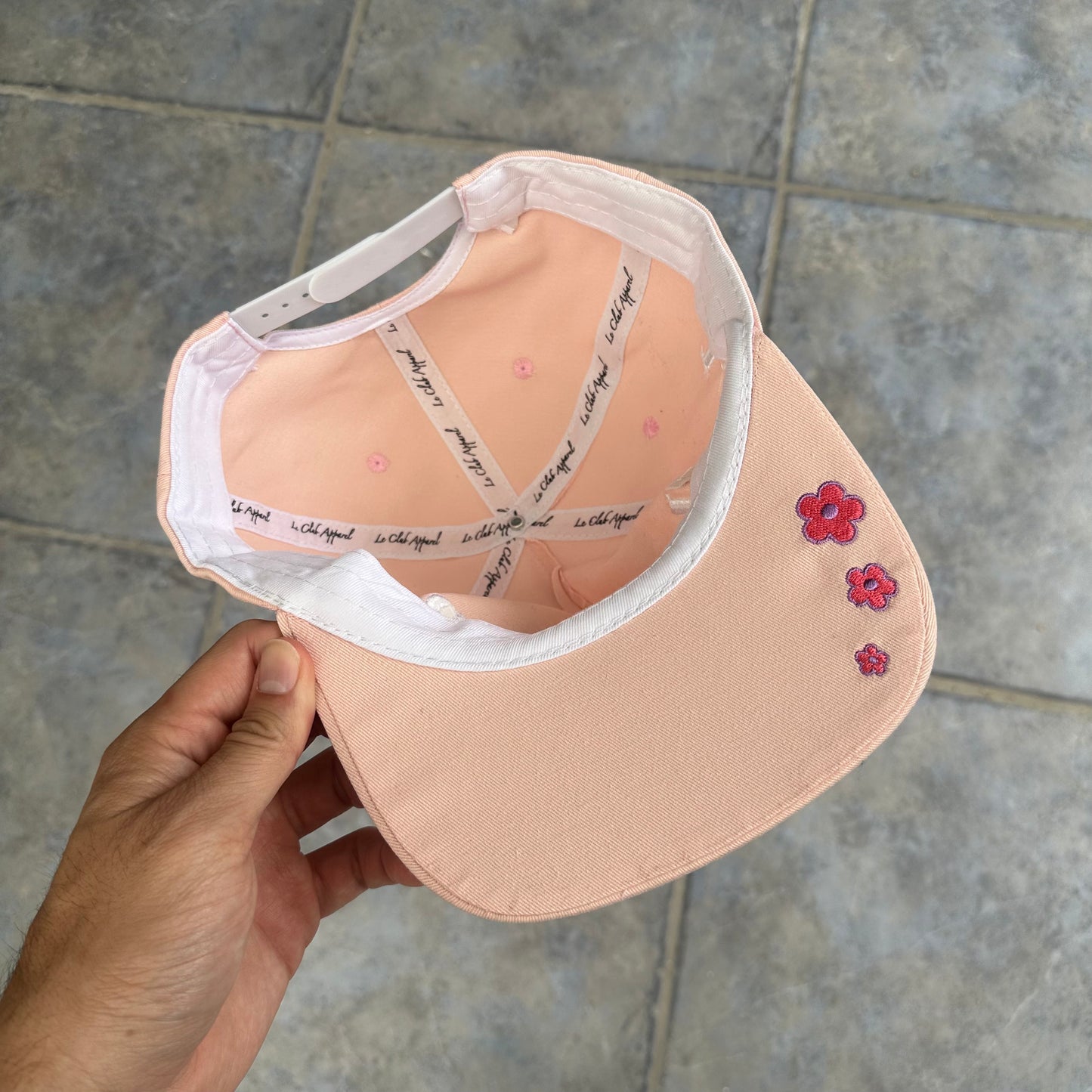 PINK FLAT CAP