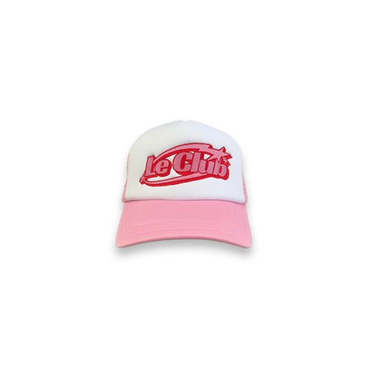 Pink trucker cap