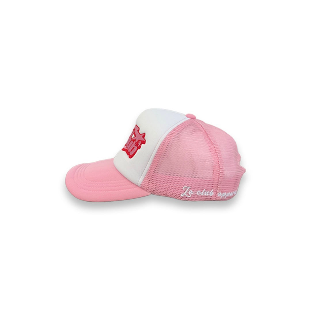 PINK TRUCKER CAP