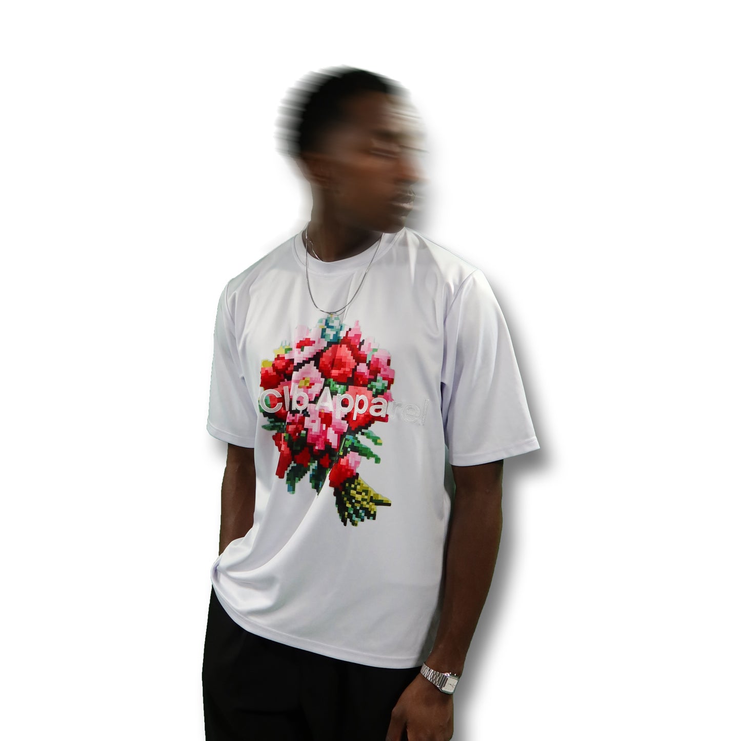 PIXEL FLOWER JERSEY